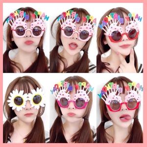 [ NEW] Mắt Kính Gắn Chữ Happy Birthday  Trang Trí Tiệc Tùng Mẫu Mã Đẹp Lạ Mắt