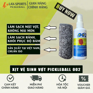 (Chính Hãng) Xịt Vệ Sinh Mặt Vợt Pickleball 002 - Giải Pháp Bảo Dưỡng Vợt Và Làm Sạch Hiệu Quả