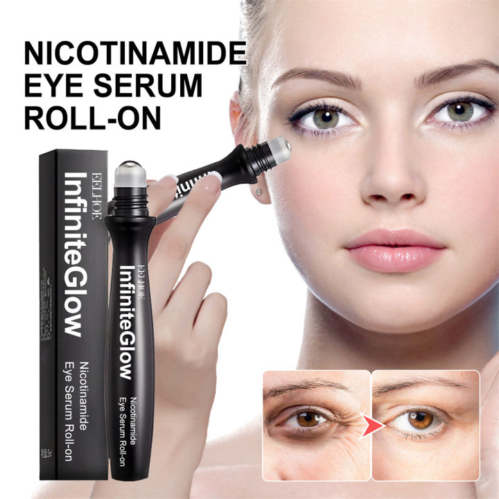 Tattie 💝2023 New 💝 EELHOE Eye Serum Roller Vitamin C Niacinamide Remove ...