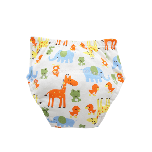 กางเกงเลิกเพิส กางเกงผ้าอ้อม กางเกงซับฉี่ กางเกงฝึกฉี่ ใส่นุ่มสบายbaby learning pantsฝึกขับถ่าย ผ้าอ้อมซักใส่ซ้ำได้MY375