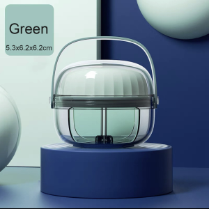 【SG】Mini Portable 4 In 1 Travel Pill Box with Safe Material Moisture Proof Small Pill Case Medicine Storage Box Medicine Organizer Case for Purse Pocket