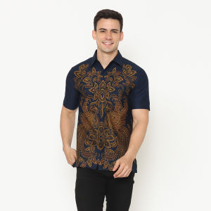Hadinata Batik Kemeja Pendek Nikko Nikita