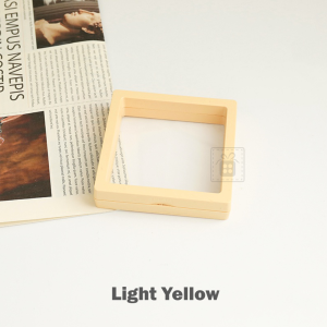 LECRAFTY Colourful PE Film Suspension Box Accessories Storage Ring Necklace Bracelet Box Jewellery Box Packaging Box