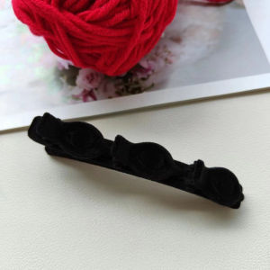 Korea cute flocking small braided hair clips female ins student gift Hairpin Clip Bangs Headwear