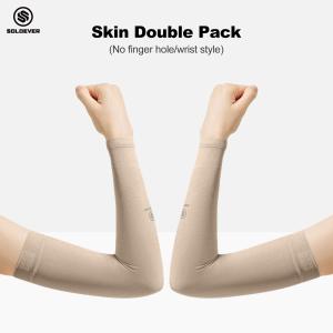 SOLOEVER Arm Sleeves Cycling Basketball Sun Protection Upf50+ Anti-Ultraviolet Sleeves Cool Cooling Water Repellent