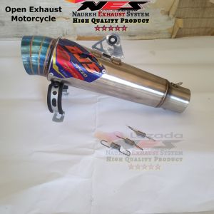 BJS Speed Tabung silencer sarteng inlet 50 mm