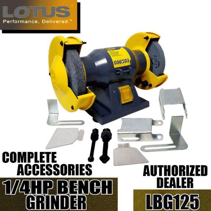 Lotus store bench grinder