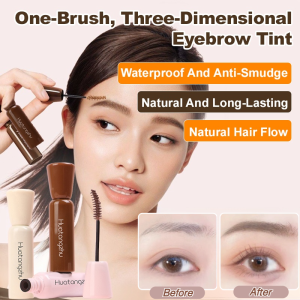One Brush Instant Dye Brow Gel Waterproof Long Lasting Eyebrow Makeup for Modern Women
