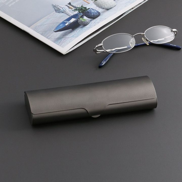 S M L Size Aluminum Glasses Case Hard Shell Eyeglass Case Portable Ultra Light Big Size Box Frosted Matte Eyeglasses Case YJH3816 Eyewear case Lazada PH