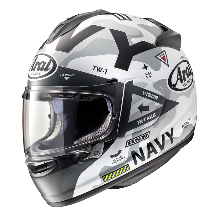 Arai Vector X Navy White Matt Helm Full Face White Matt Lazada Indonesia