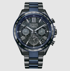 Citizen Attesa CC4066-69E Eco-Drive Satellite Timekeeping Super Titanium Mens Watch