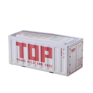 Metal Storage Box Container Space Saving Home Decoration Accessory