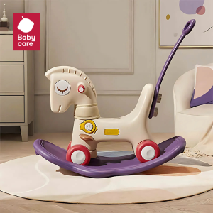 BabyCare ม้าโยกเด็ก ม้าโยก 3 in 1 ใช้งานได้ 3 แบบ