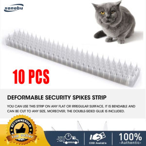 10PCS Fence Wall Spikes Cat Animal Repellent Anti Theft Walls Sheds Stop