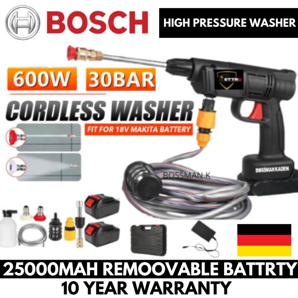 Bosch EXCLUSIVE 999VF Portable Cordless Water Jet Gun Wireless Car