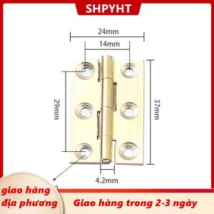 [COD] SHPYHT Giao hàng địa phương Bản lề thu nhỏ bằng đồng nguyên chất bản lề đồng thau bản lề nhỏ bằng đồng