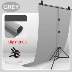 120x200CM PVC Photography Backdrop Waterproof Anti-Wrinkle Background Board with Stand Kit For ProductShooting Live Stream Portrait Studio Photo