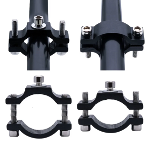 Universal Aluminum Alloy Motorcycle Handlebar Mount Holder for LED Light Great Performance