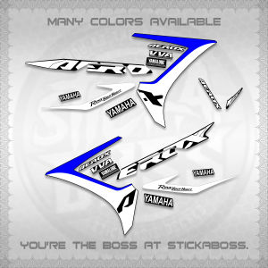 AEROX V3 NEW DECALS (2025 STOCK DESIGN)STICKER DECALS BY STICKABOSS