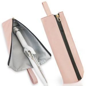 Travel Heat-Resistant Curling Iron Storage Bag - Anti-Scalding Thermal Pouch for Hair Styling Tools