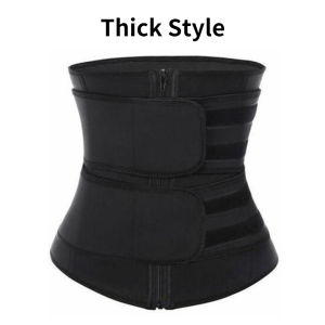MELEDE Sweat Waist Trainer for Women Two Belts Neoprene Workout Corset Waist Trainer Cincher Trimmer Shaper