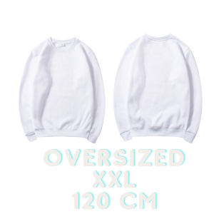 Joy Sana Switer Polos Warna Solid Oversize Wanita Sweater Polos XXL Bahan Fleece