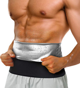 Men Slimming Body Shaper Sauna Sweat Belt Waist Trainer Corsets Belly Band Sport Girdle Modeling Straps Stomach Wraps Fat Burner