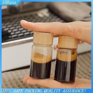 [COD] 20 25 30ml Mini Glass Bottle For Coffee Concentrate Milk Juice Leakproof Bottle With Lid Mason Jar Portable Empty Jar