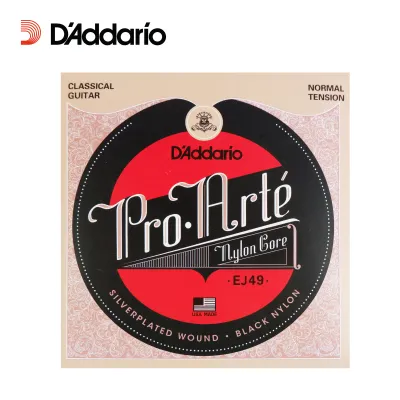 Senar Gitar Klasik DAddario Pro Arte EJ49 Black Nylon Daddario Nilon