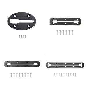 2 Bộ Kayak trượt đường ray Bracket cần câu chủ đế gắn cho mái chèo chủ thuyền kayak thả thấp theo dõi