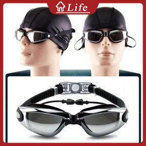 4 In 1 Hd Adult Swimming Goggles SetSwimming Accessories With Swimming Cap  Durable And High Quality Anti Fog Waterproof Goggles Set
