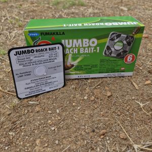 Fumakilla Jumbo Roach Bait 6 umpan Lipas pepejal racun serangga cockroach chlorpyrifos german american cockroach