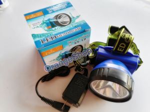 ไฟฉายคาดหัว ตราสามยิ้ม รุ่น SY-12 ให้แสงสว่างกว้าง ทนทาน กันน้ำได้