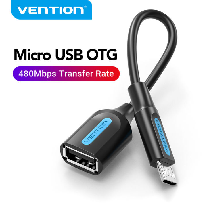 Vention Micro USB OTG Cable Micro USB Male to USB Female Cable