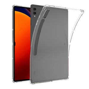 Soft Case Silikon Kompatibel Untuk Samsung Galaxy Tab S9 Tab S9 Plus Tab S9 Ultra Tab S9 Fe Tab S9 Fe Plus Bening Transparant Anti Crack