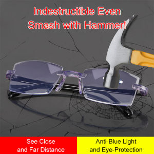 kawo123 All-in-one reading glasses bifocal invisible anti-blue light glasses