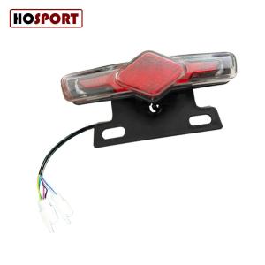 36-60V điện đèn hậu xe đạp Đèn LED chống nước cảnh báo an toàn đèn hậu với tín hiệu báo rẽ