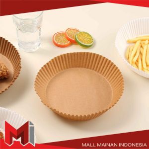 MallMainan-C840 Kertas Air Fryer Baking Paper Alas Tahan Minyak Sekali Pakai / Kertas Alas Airfryer