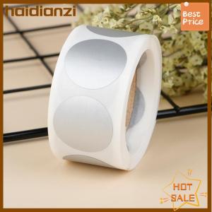haidianzi 300Pcs Round Scratchs Off Stickers 1 Inch Scratc Off Labels Sticker
