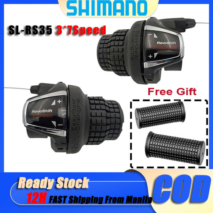 SHIMANO Shifter 7 Speed SL-RS35 6 Speed / 7 Speed Grip Twist Bike Shifter Lever