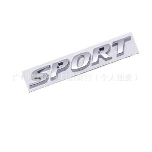 Suitable for Honda US version CRV 10th generation Civic Accord split metal logo modified 2.0T SPORT rear standard
