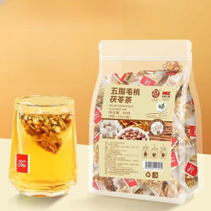 Herbal Tea Bag Easy Brew Poria Tea For Removing Dampness And Expelling Cold Healthy Five-Finger Peach Convenient Brewing
