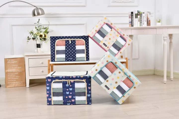 Smartchoice%20STORAGE%20BOX%2066%20Liters%20Double%20Zipper%20/%20Frame%20Baja%20Large%20Box%2066L%20Kotak%20Penyimpanan%20Baju%20Serbaguna%20Kotak%20Multifungsi%20Intihome%20-%20Image%203