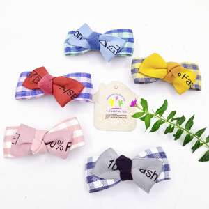 Kẹp tóc nữ Hàn Quốc cute phụ kiện nữ mỏ vịt cặp tóc mái cho bé gái kẹp mái vải nơ caro thời trang - thương hiệu VỢ CHỒNG TÔI