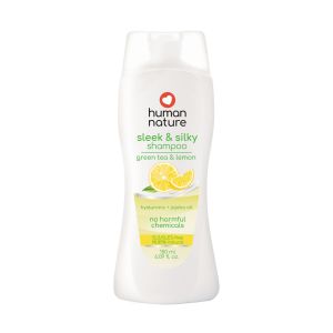 Human Nature Sleek & Silky Shampoo (No Harmful Chemicals)