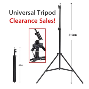 YAMY projector stand tripod Adjustable Universal Portable Folding Tripod Mount Floor Stand