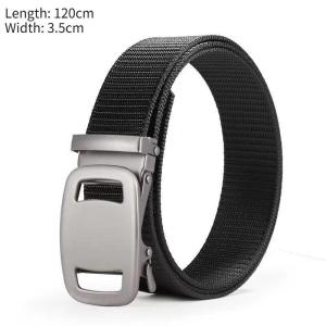 Fashion Business Nylon Braided Belt Vintage Casual Automatic Buckle Waistband Luxury Brand Design Leisure Weave Waist Band