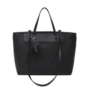 Leacat dung tích lớn Túi tote cho phụ nữ với một cảm giác sang trọng đơn giản một bên vai của phụ nữ túi xách túi xách cho phụ nữ