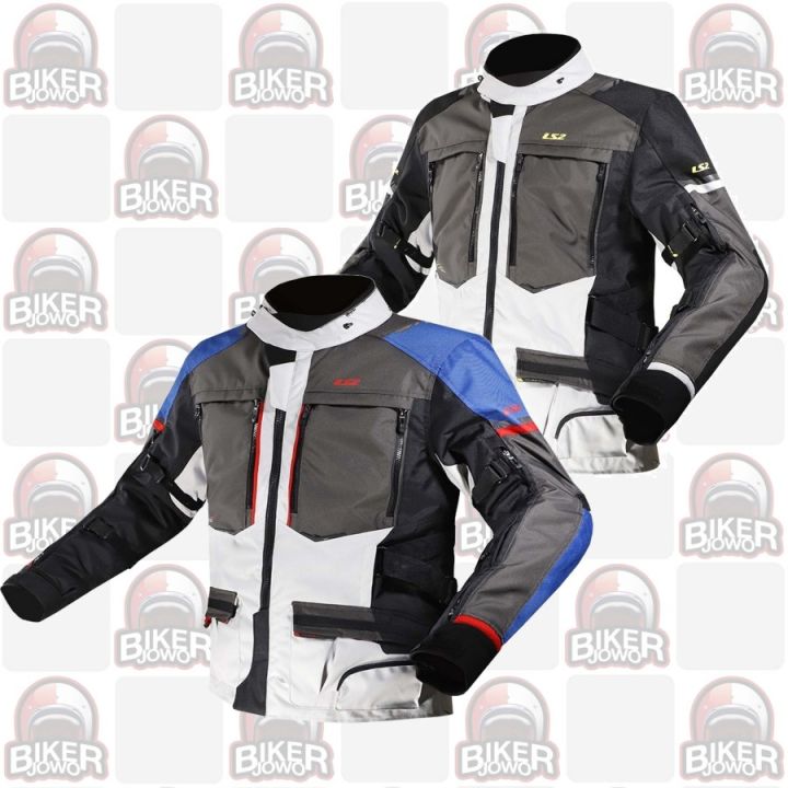 Jaket Touring LS2 Norway Jacket Waterproof Adventure Anti Air