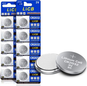 5Pcs CR2032 3v Original Lithium Battery Battery For Car Key Watch 